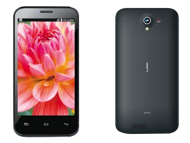 Lava Iris 505 - description and parameters