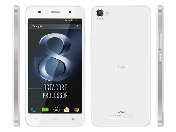 Lava Iris X8 - description and parameters