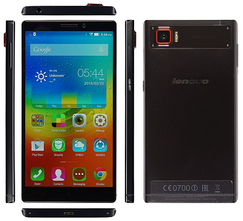 Lenovo Vibe Z2 Pro - description and parameters