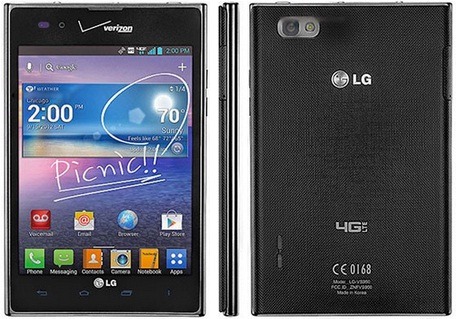 LG Intuition VS950 - description and parameters