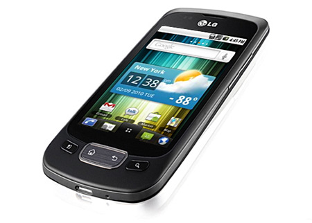LG Optimus One P500 - description and parameters