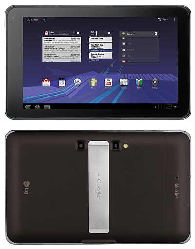 LG Optimus Pad V900 - description and parameters