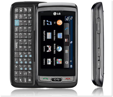 LG Vu Plus - description and parameters