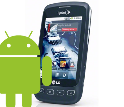 LG Optimus S - description and parameters