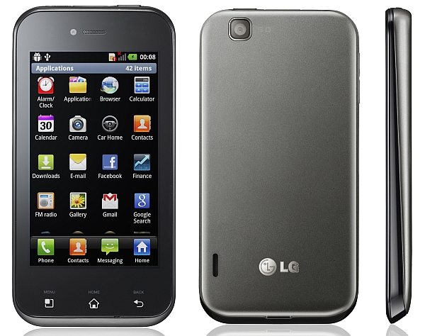 LG Optimus Sol E730 - description and parameters