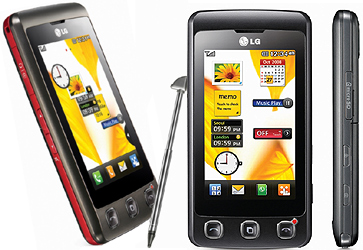 LG KP500 Cookie - description and parameters