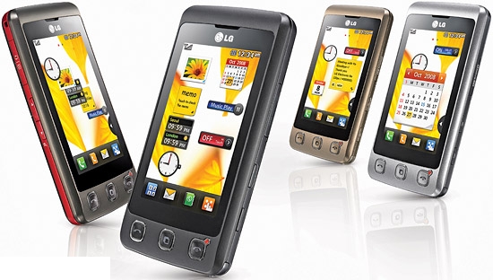 LG KP500 Cookie - description and parameters