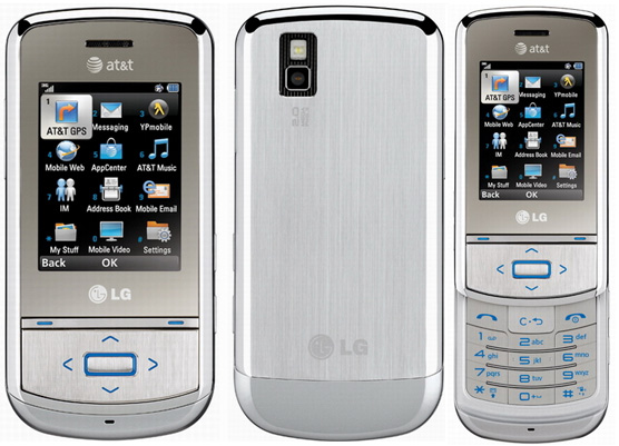 LG GD710 Shine II - description and parameters