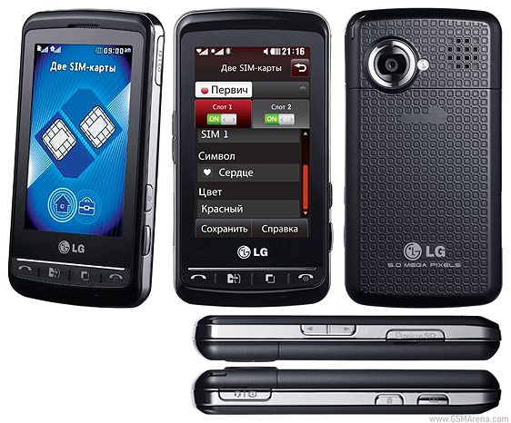 LG KS660 - description and parameters