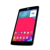 
LG G Pad 8.0 doesn't have a GSM transmitter, it cannot be used as a phone. Official announcement date is  May 2014. The device is working on an Android OS, v4.4.2 (KitKat) actualized v5.0 (