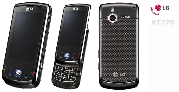 LG KT770 - description and parameters