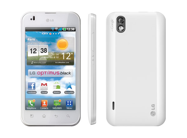 LG Optimus Black (White version) - description and parameters
