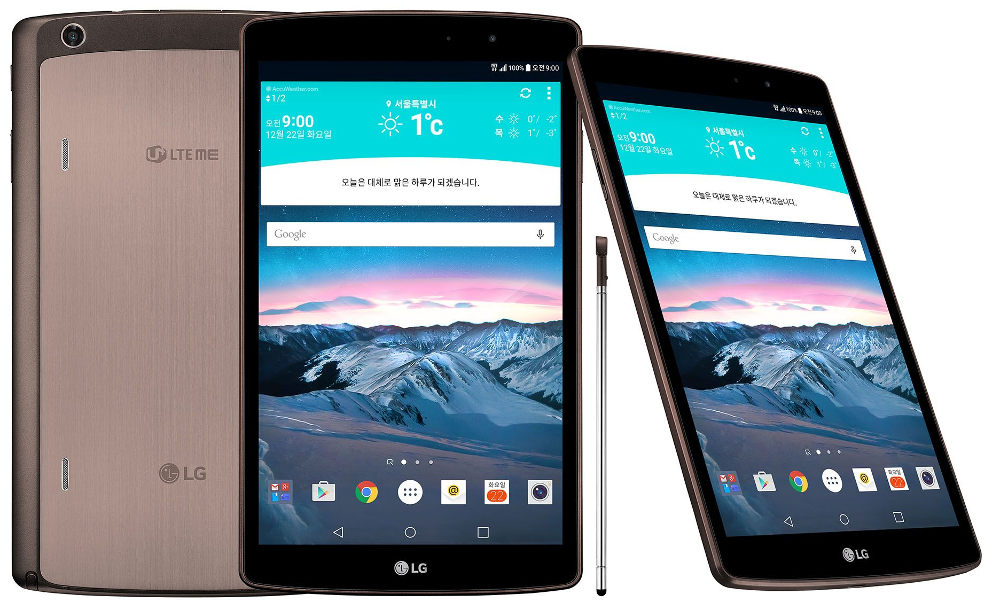 LG G Pad II 8.3 LTE - description and parameters