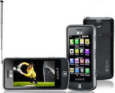 LG Scarlet II TV - description and parameters