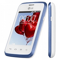 
LG L20 supports frequency bands GSM and HSPA. Official announcement date is  July 2014. The device is working on an Android OS, v4.4.2 (KitKat) with a Dual-core 1 GHz Cortex-A7 processor an