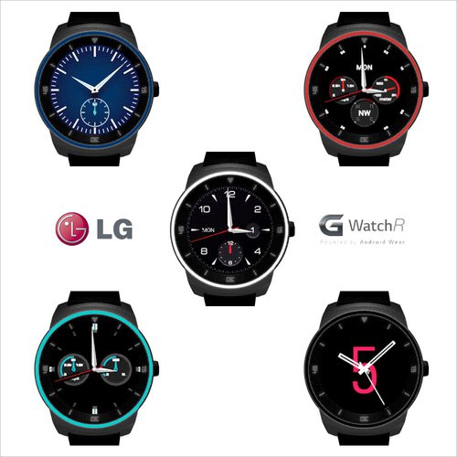 LG G Watch R W110 - description and parameters