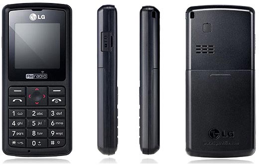 LG KG270 - description and parameters