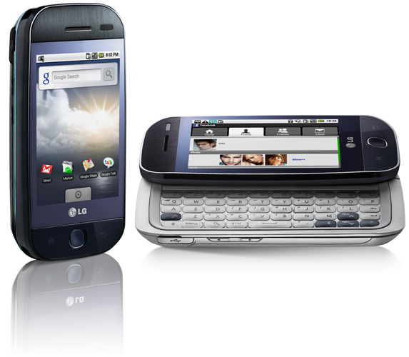 LG GW620 - description and parameters