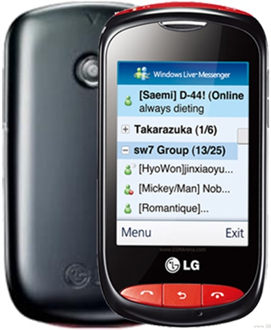 LG Cookie Style T310 - description and parameters