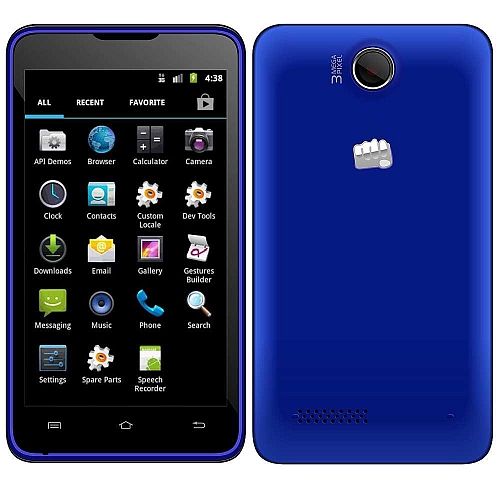 Micromax Viva A72 - description and parameters