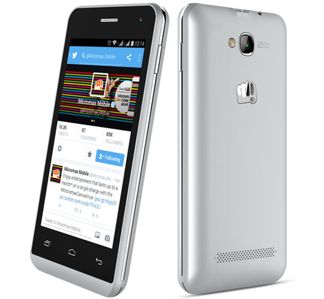 Micromax Bolt Q324 - description and parameters