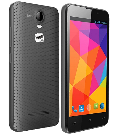 Micromax Bolt Q339 - description and parameters
