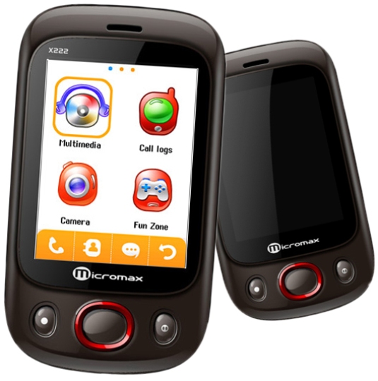 Micromax X222 - description and parameters