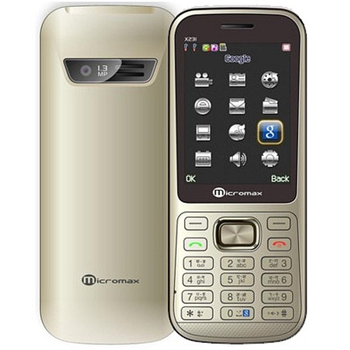 Micromax X231 - description and parameters