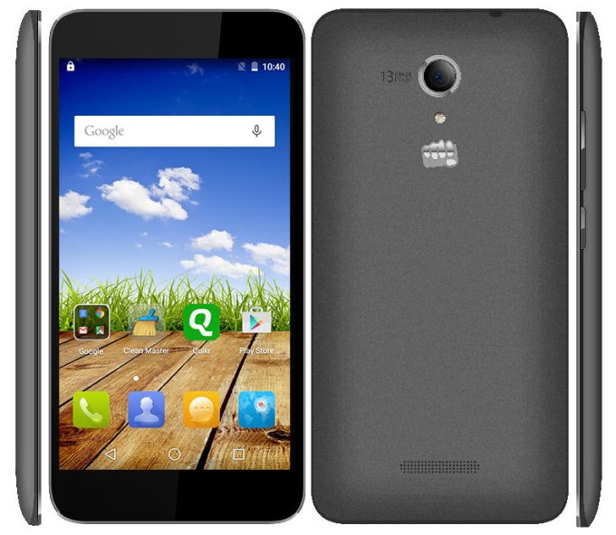 Micromax Canvas Amaze Q395 - description and parameters