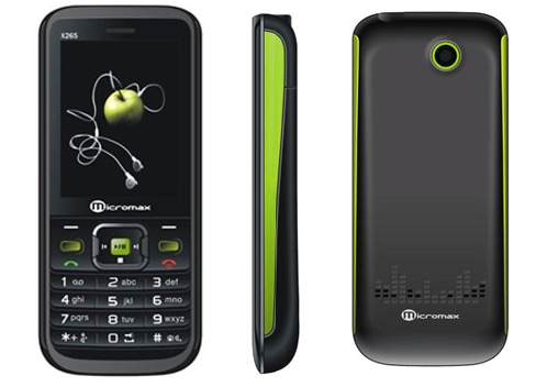 Micromax X265 - description and parameters