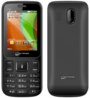 Micromax X267 - description and parameters
