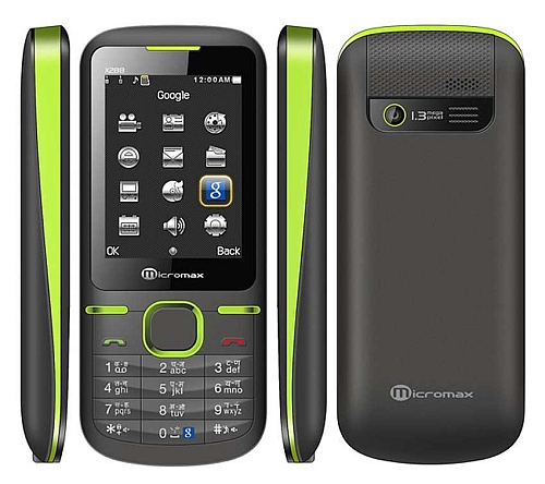 Micromax X288 - description and parameters