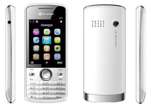 Micromax X291 - description and parameters