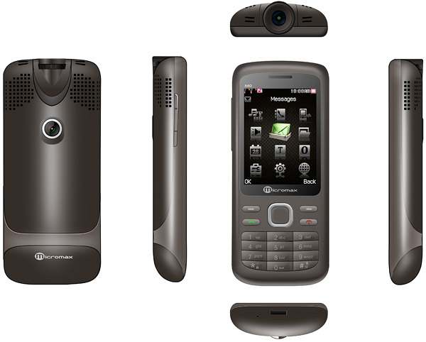 Micromax X40 - description and parameters