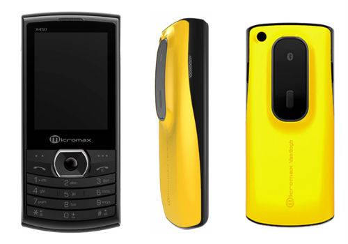 Micromax X450 - description and parameters