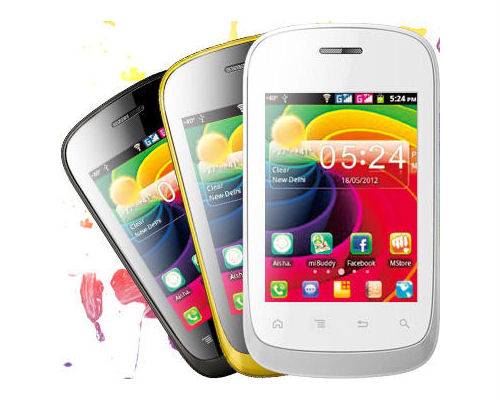 Micromax A52 - description and parameters