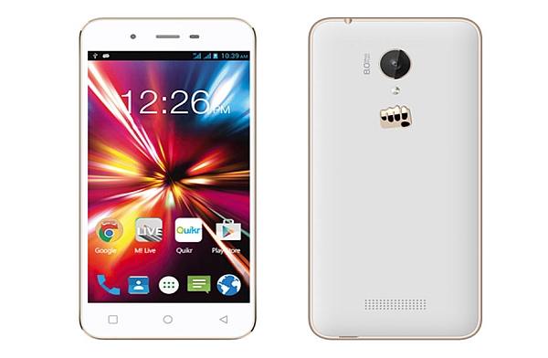 Micromax Canvas Spark Q380 - description and parameters