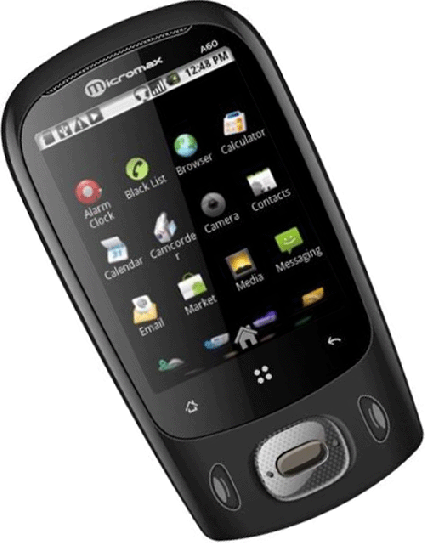 Micromax A60 - description and parameters