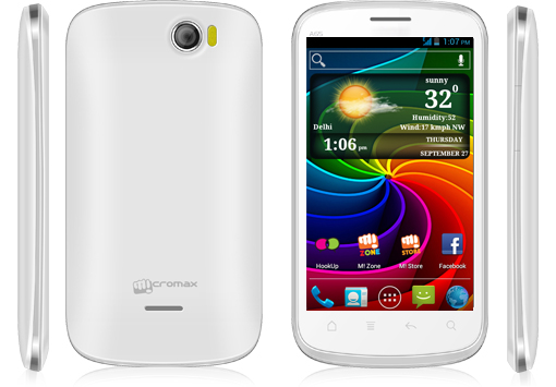Micromax A65 Bolt - description and parameters