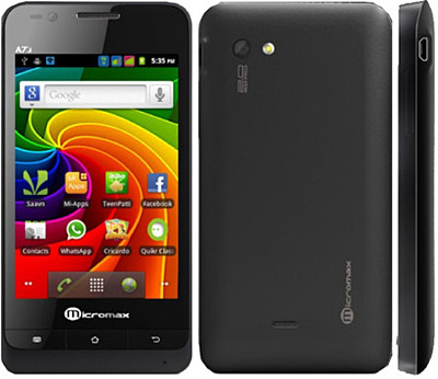 Micromax A73 - description and parameters