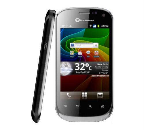 Micromax A75 - description and parameters