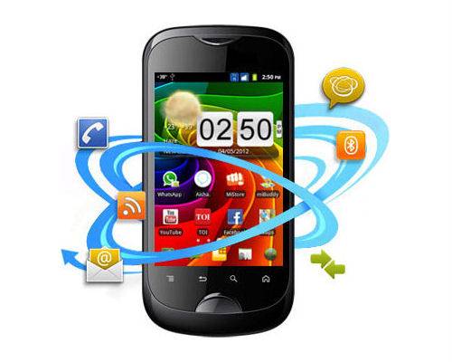 Micromax A80  - description and parameters