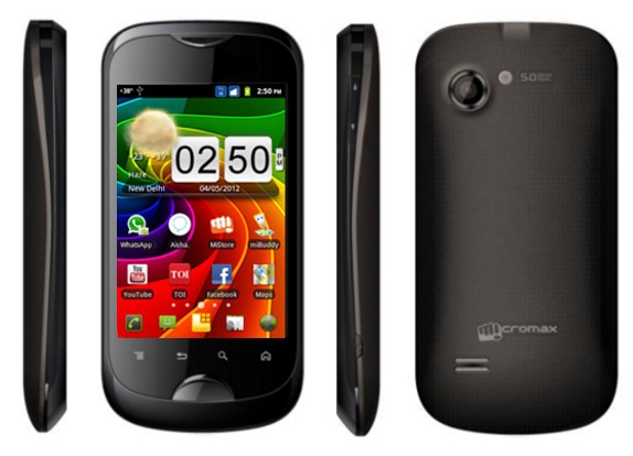Micromax A80  - description and parameters