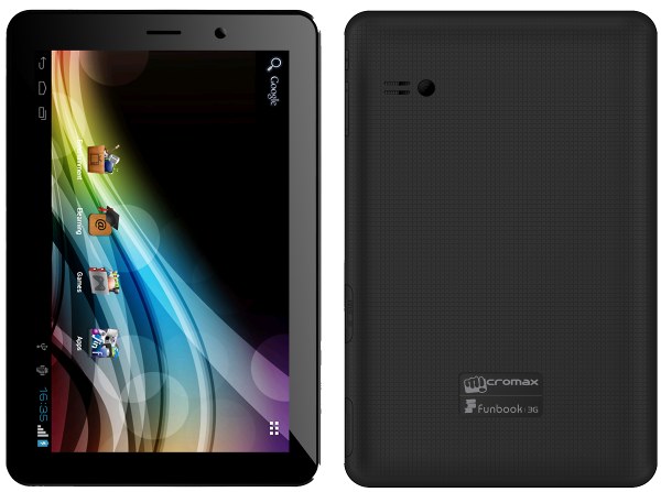 Micromax Funbook 3G P560 - description and parameters