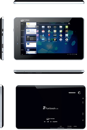 Micromax Funbook Talk P360 - description and parameters