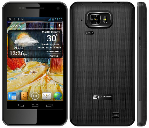 Micromax A90s - description and parameters