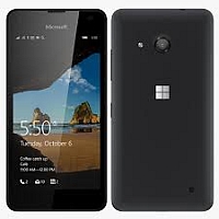 
Microsoft Lumia 550 supports frequency bands GSM ,  HSPA ,  LTE. Official announcement date is  October 2015. The device is working on an Microsoft Windows 10 with a Quad-core 1.1 GHz Corte