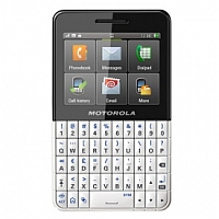 
Motorola MOTOKEY XT EX118 supports GSM frequency. Official announcement date is  July 2011. Motorola MOTOKEY XT EX118 has 50 MB of built-in memory. The main screen size is 2.4 inches  with 