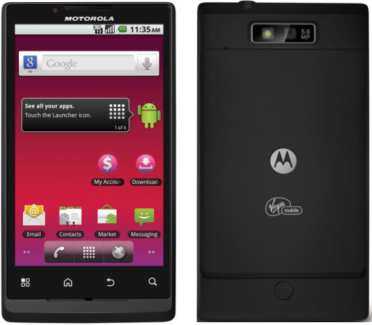 Motorola Triumph - description and parameters