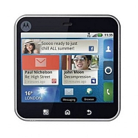 
Motorola FlipOut supports frequency bands GSM and HSPA. Official announcement date is  June 2010. The device is working on an Android OS, v2.1 (Eclair) with a 600 MHz Cortex-A8 processor an